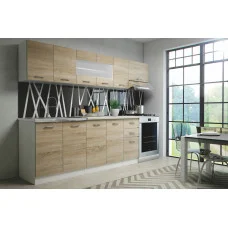 PERLA 260 - KITCHEN - SONOMA/WHITE